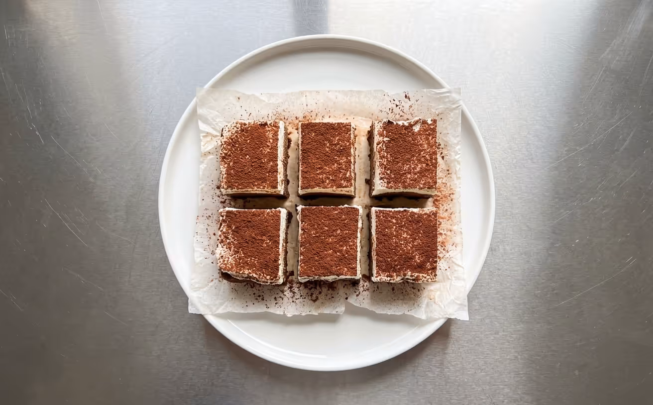 Tiramisu brownies