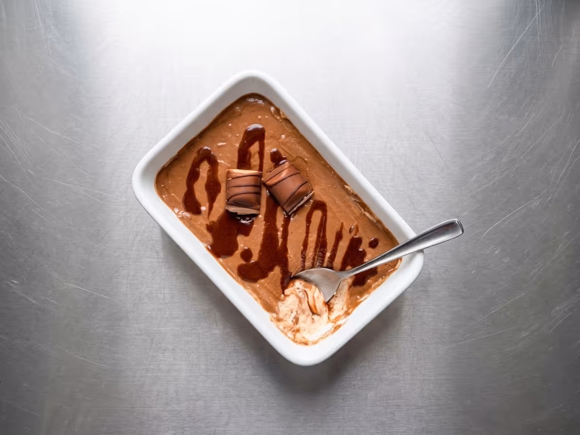 Overnight oats s čokoládou a oříškovým krémem