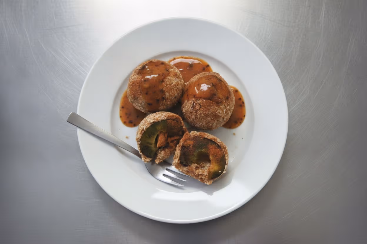 Raw švestkové koule