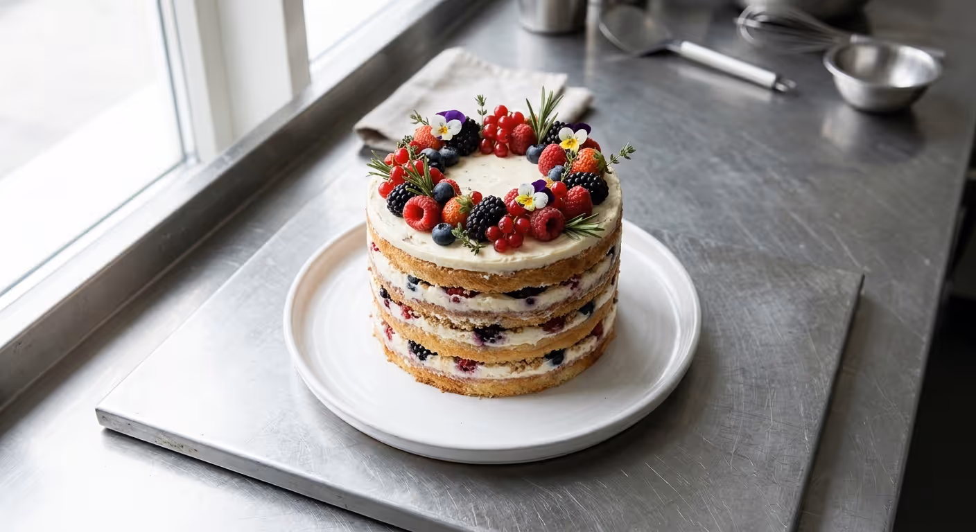 Naked cake