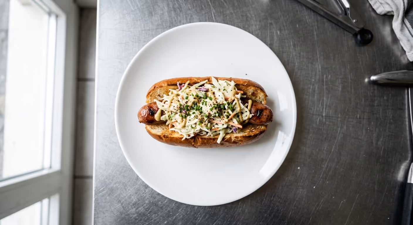 Coleslaw do hot dogů