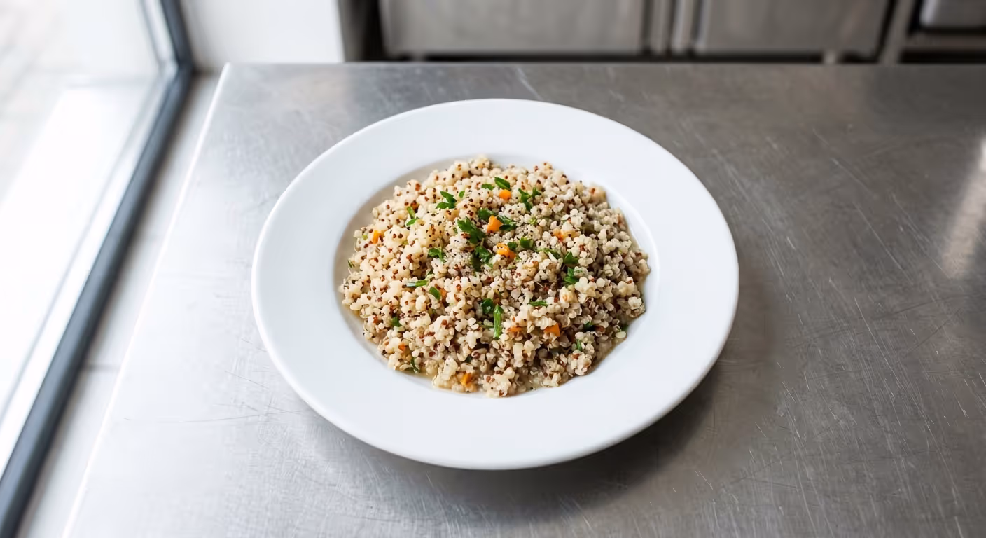 Quinoa vařená ve vývaru