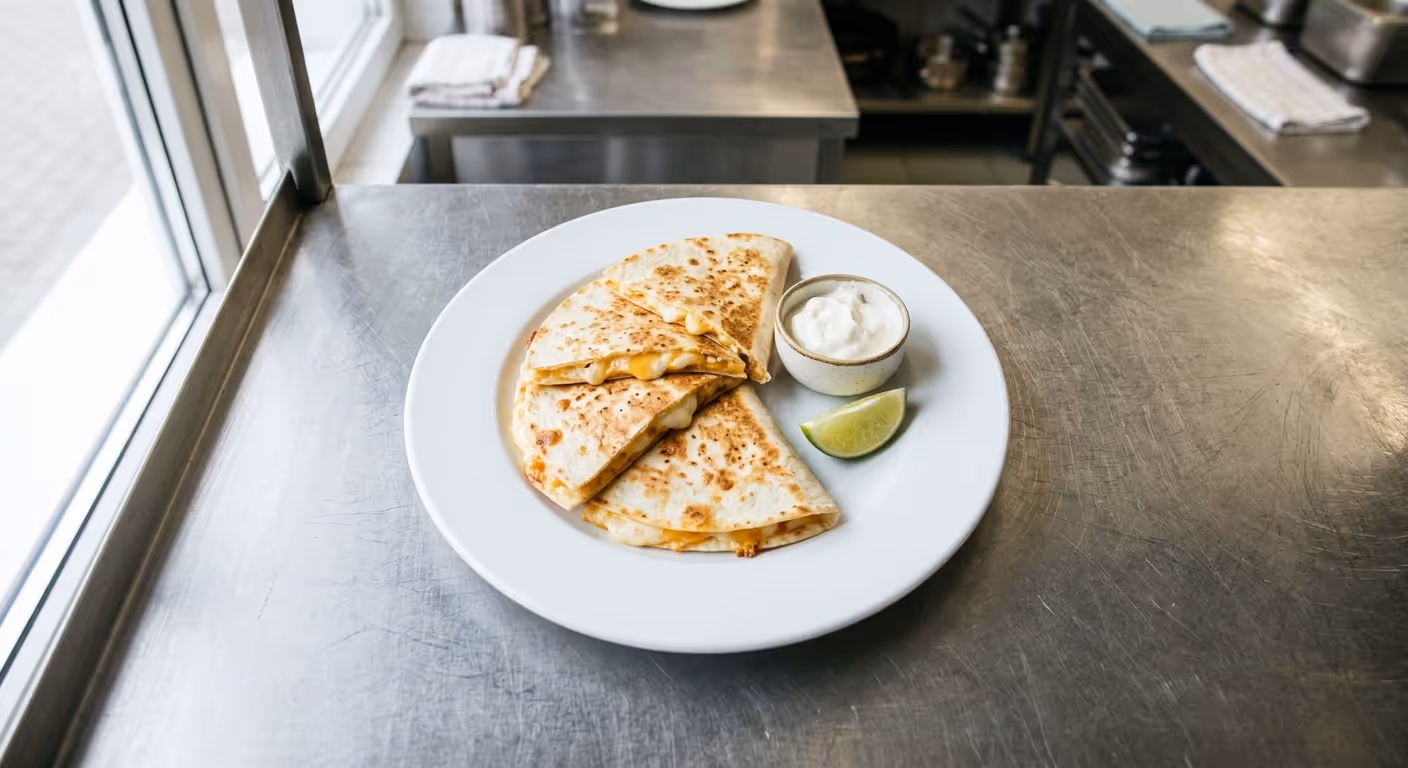 Quesadilla se sýrem