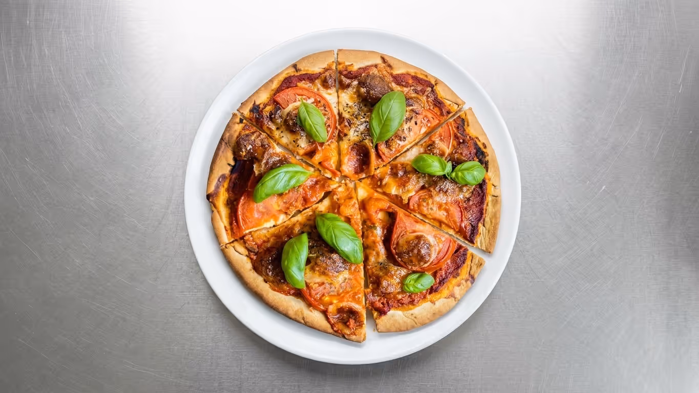 Pizza Margherita na tortille