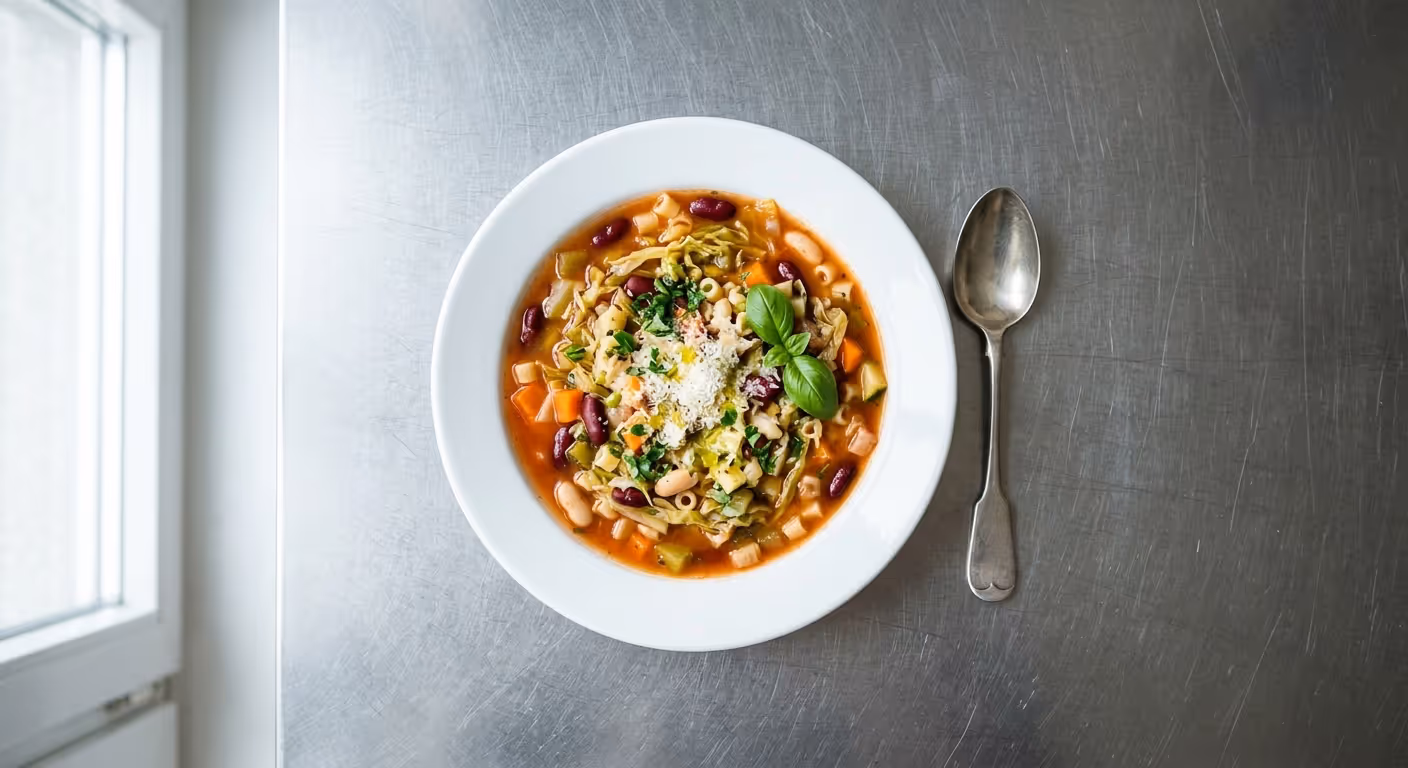 Minestrone s kapustou