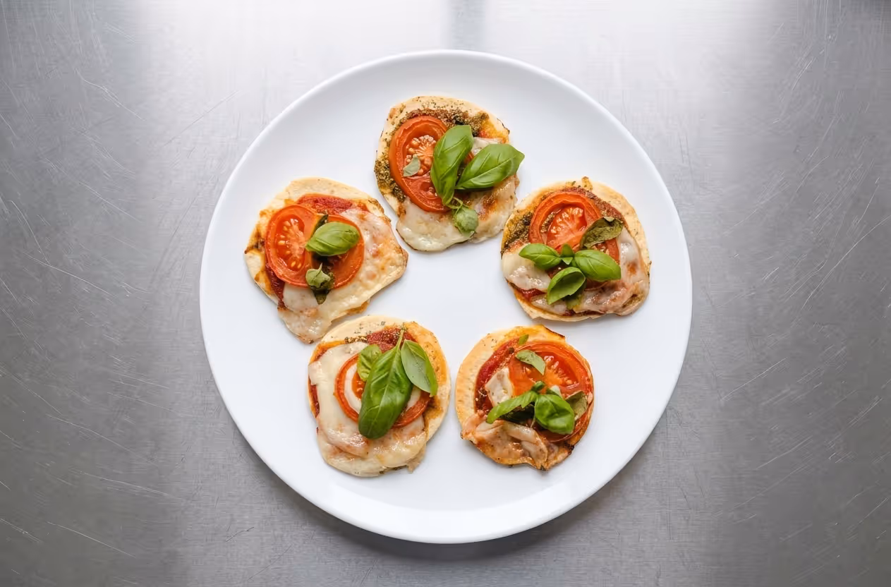 Mini pizzy Margherita