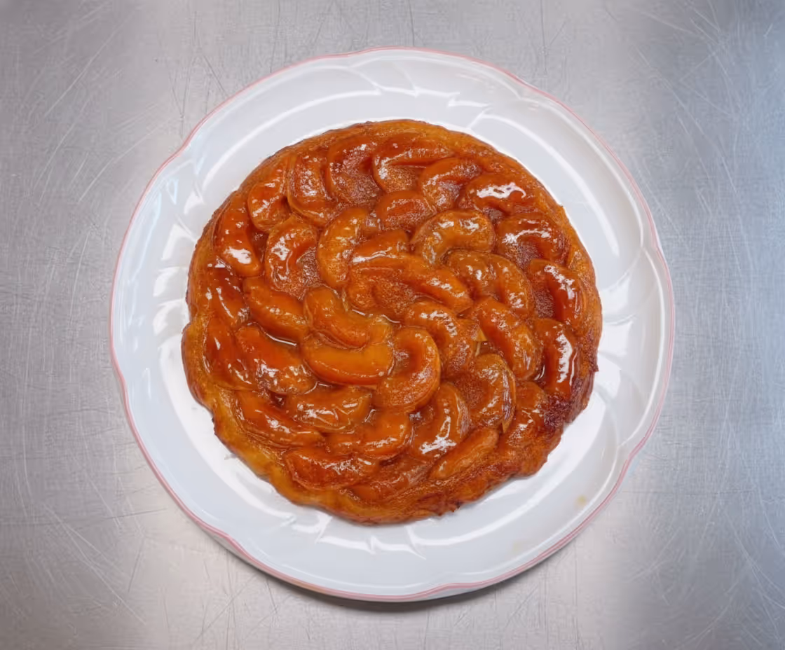 Meruňkový Tarte Tatin