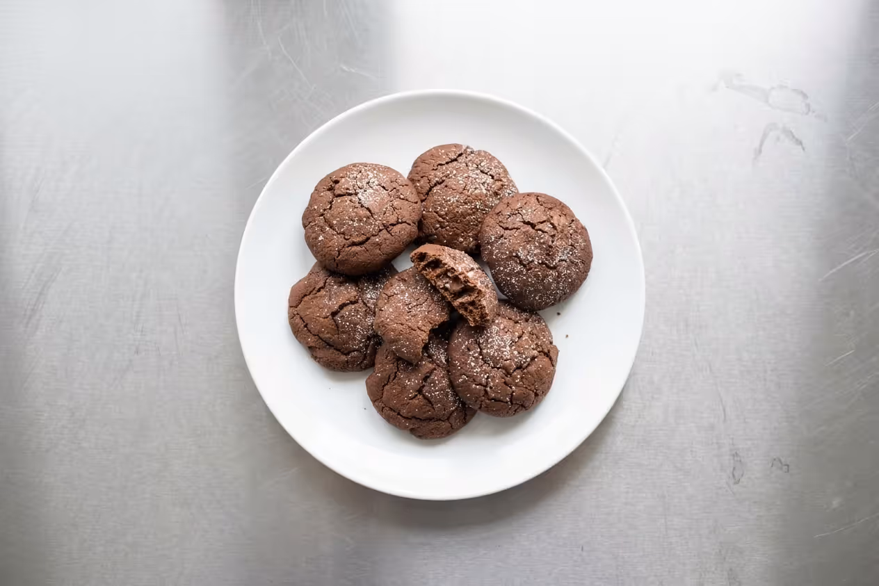 Měkké perníkové cookies s kakaem