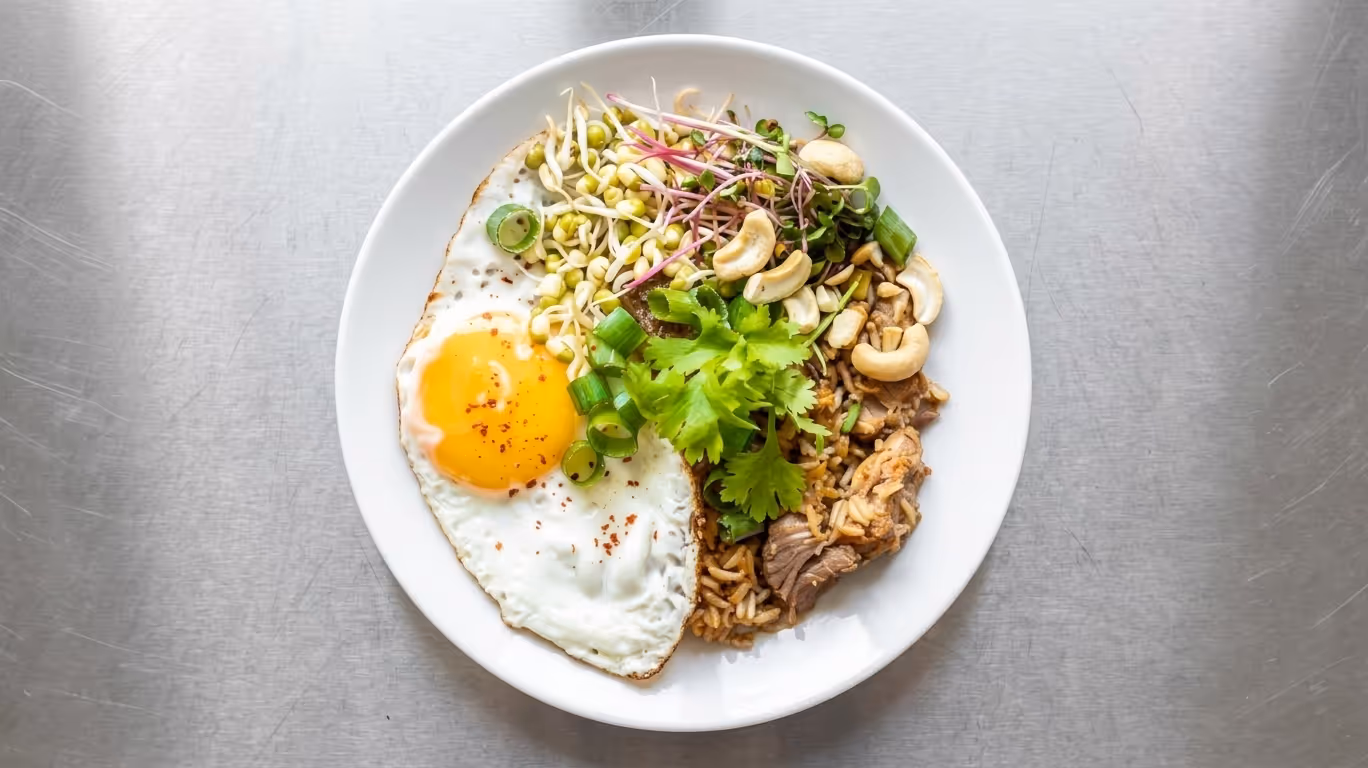 Nasi goreng, asijská smažená rýže