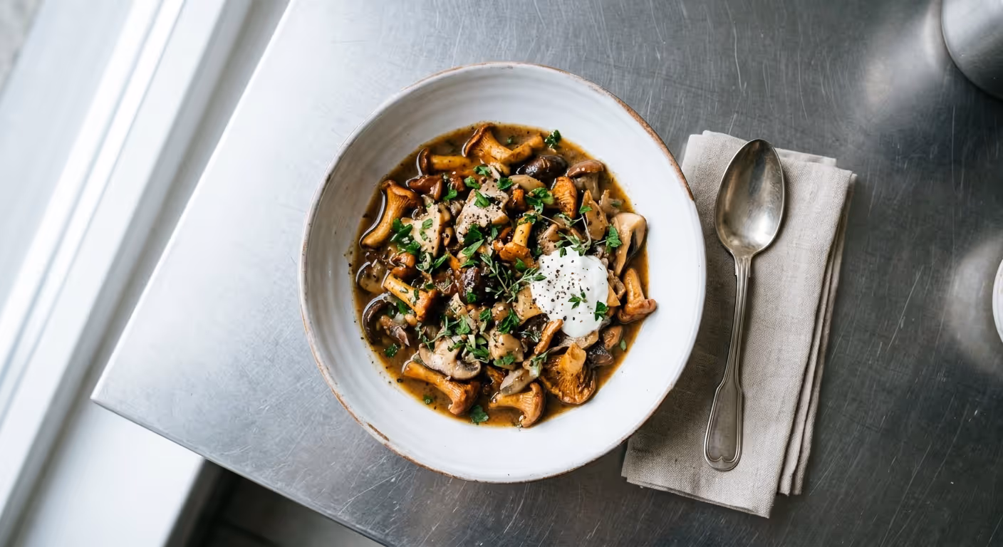 Houbové ragú